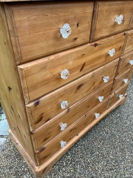 Photo of free Large wooden chest of drawers (Fordwich SG14) #4