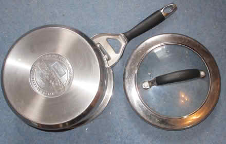Photo of free 20cm Circulon Steel Elite induction saucepan with lid (Kingsway) #2