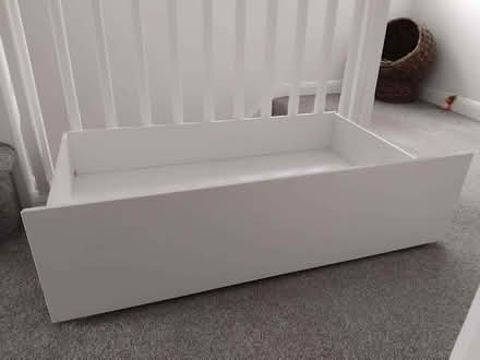 Photo of free IKEA MALM under bed storage drawer on wheels. (Portchester PO16) #1