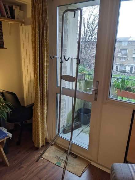 Photo of free Wall leaning bicycle hanger (Lower Clapton E5) #1