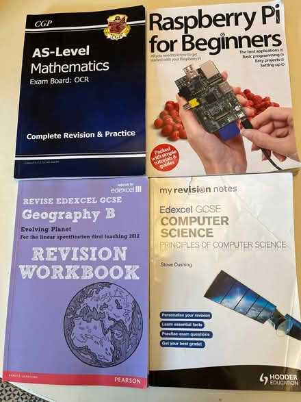 Photo of free Computer Science, Maths, Geography text books (Wivenhoe CO7) #1