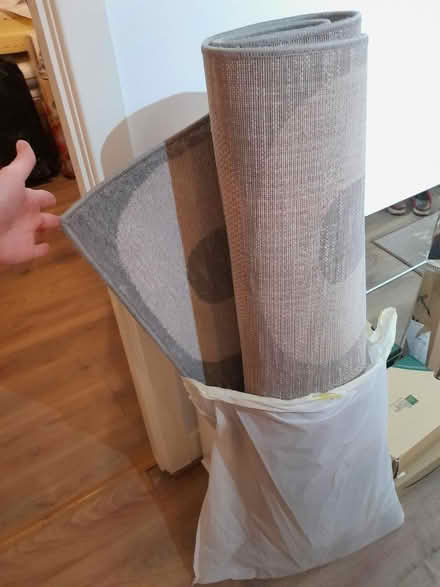 Photo of free Beige / greige medium sized rug (Sandylands morecambe LA3) #1