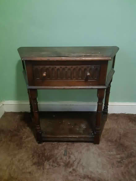 Photo of free Oak side table, needs attention (Riddlesdown) #1