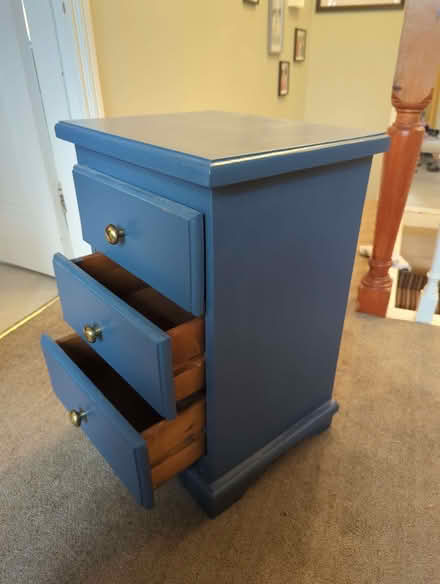 Photo of free Blue bedside table (Henley-on-Thames RG9) #2