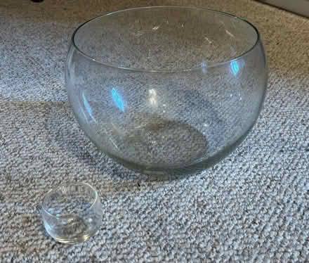 Photo of free Large glass punch bowl and cups (Chevy Chase DC) #1
