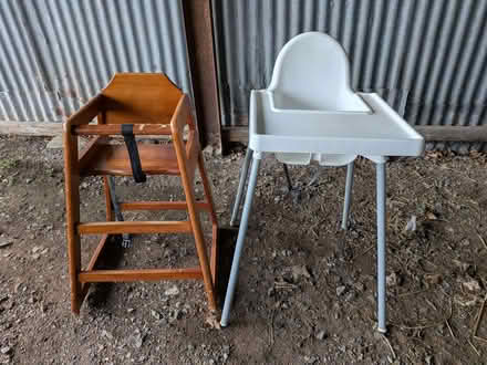 Photo of free High chairs (Bampton CA10) #1