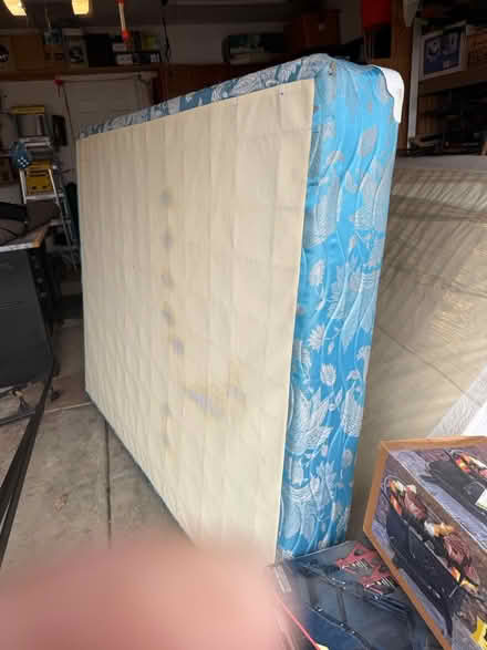 Photo of free Queen mattress covered in plastic (Bensenville) #3