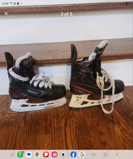 Photo of free Boys hockey skates (near Royal York subway) #1