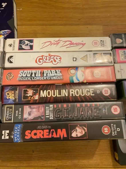 Photo of free VHS video cassettes (AB14) #1