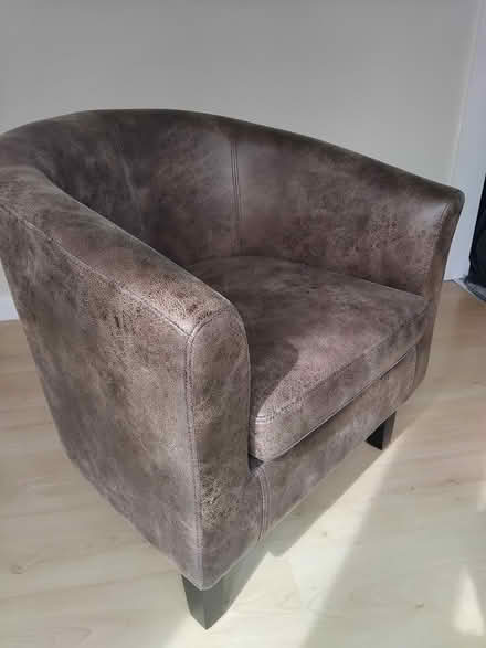 Photo of free Tub chair (Chalgrove, Oxford) #2