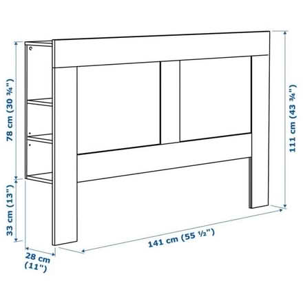 Photo of free IKEA brimnes headboard (Brixton Hill SW2) #2