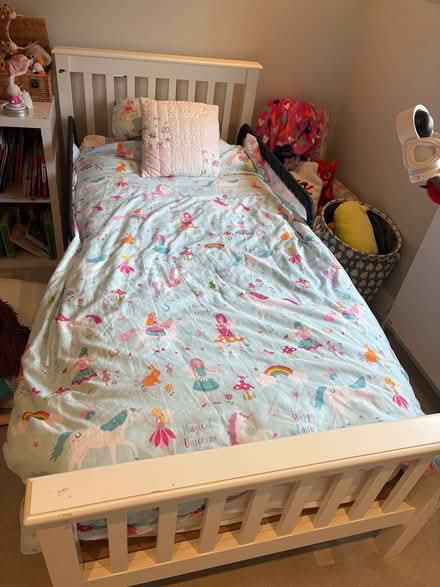 Photo of free single bed and mattress (TW10) #1