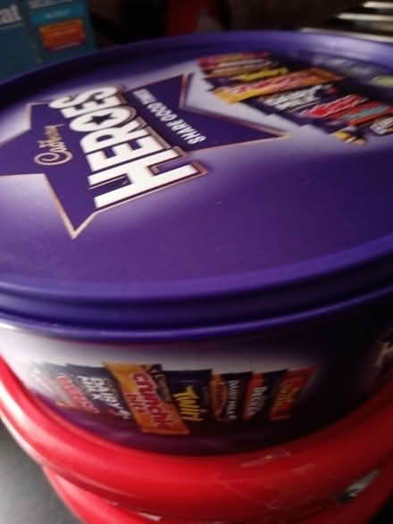 Photo of free 3 empty chocolate tubs (Parkwood, Maidstone ME15) #2