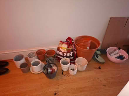 Photo of free Planters & soil (BR3 Beckenham Rd tram stop) #1