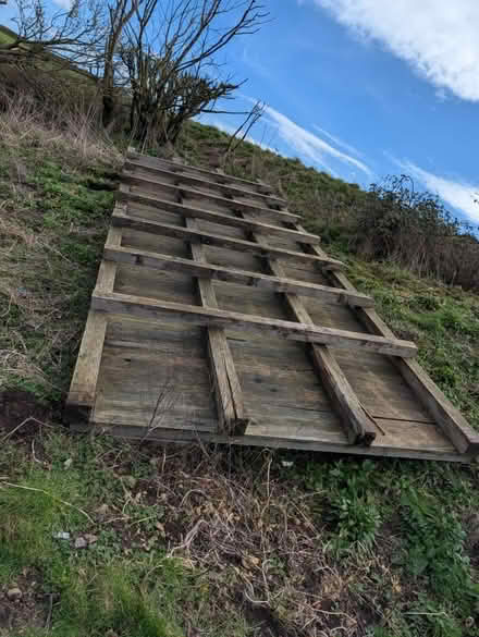 Photo of free Large timber platform (Tadcaster LS24) #2