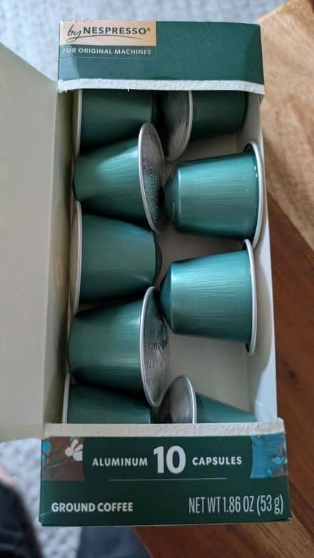 Photo of free Nespresso capsules (Hayward Downtown) #1