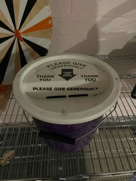 Photo of free Charity collection bucket (Openshaw M111JX) #1