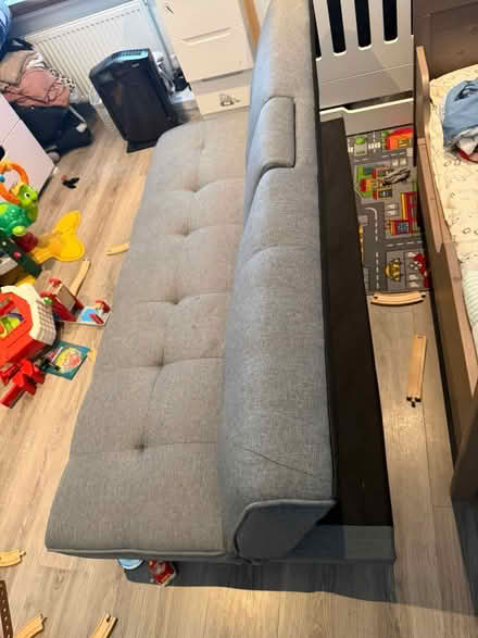 Photo of free Grey sofa bed (Catford SE6) #1