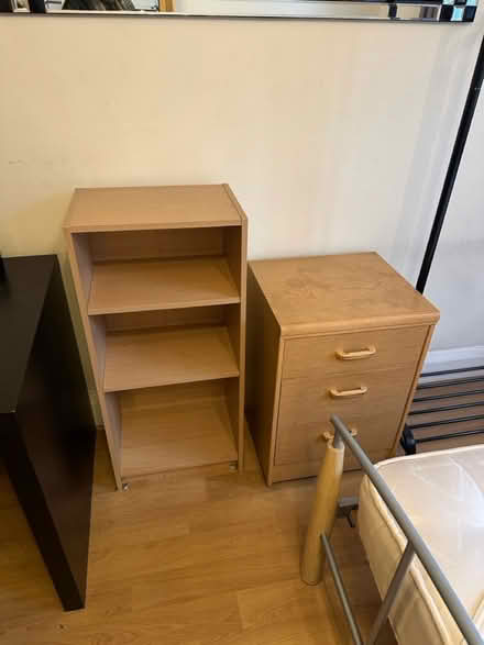 Photo of free Bedroom Set (everything except rail (Taunton place, NW1) #3