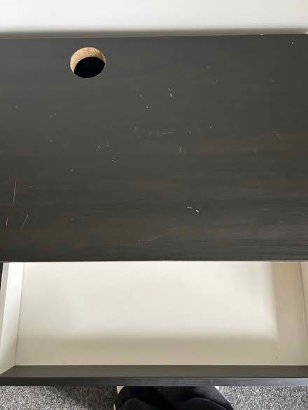 Photo of free Black desk (Tulse Hill SE21) #4