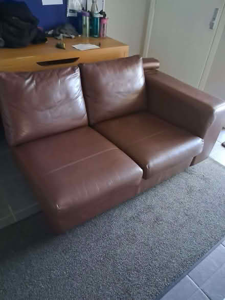 Photo of free 4 x 2-seater sofas NO FIRE LABEL - WN8 near Orrell station (Stanley Gate L39) #2