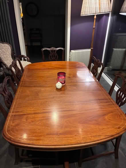 Photo of free Dining Table with 6 chairs (Shankill) #1