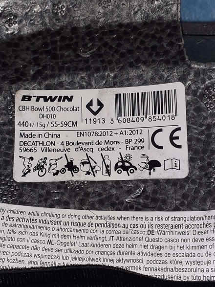 Photo of free Cycle Helmet (Kingsway) #3