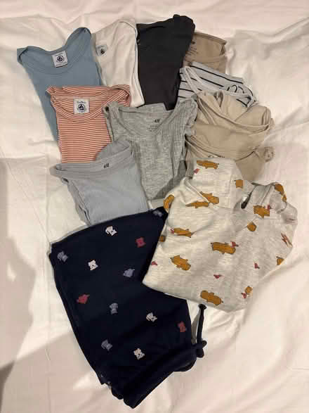 Photo of free Petit bateau and H&M organic cotton vests with long sleeves (Crouch End N8) #1