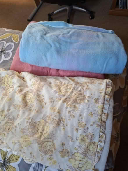 Photo of free 3 x Blankets Suitable for animals (Kings Sutton OX17) #1
