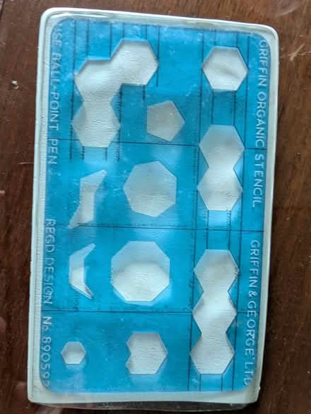 Photo of free Organic chemistry stencil (Caerau CF5) #1