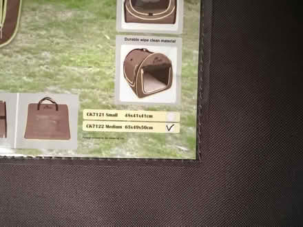 Photo of free Travel dog crate small to medium (S35 Chapeltown) #4