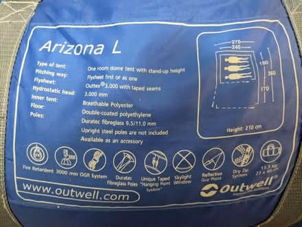 Photo of free 3 person tent (Bilton CV22) #1