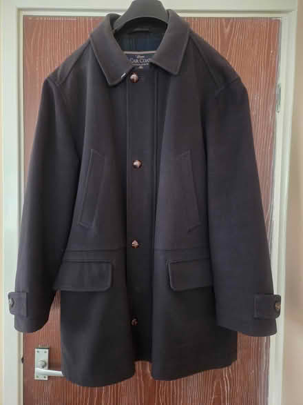 Photo of free Man's woollen car coat (Stanks LS15) #1