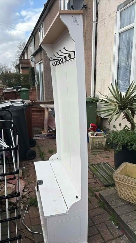 Photo of free Show box/coat hanger storage (RM9 Dagenham.) #1