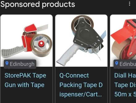 Photo of Packing tape gun or dispenser (New Town EH3) #1