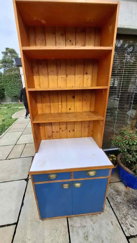 Photo of free Tall wooden shelves (Blackrock) #2
