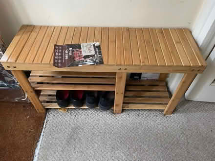 Photo of free Shoe storage bench (Frimley Ward GU16) #1