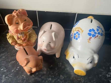 Photo of free Piggy banks, stationery, hot water bottle etc (Cogges OX28) #1
