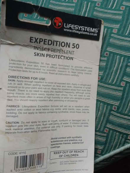 Photo of free Insect repellent (Priory Village RH15) #2