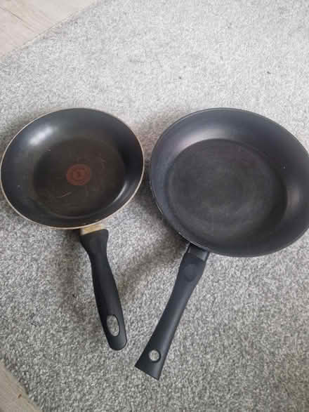 Photo of free 2 frying pans (Hersham KT12) #1