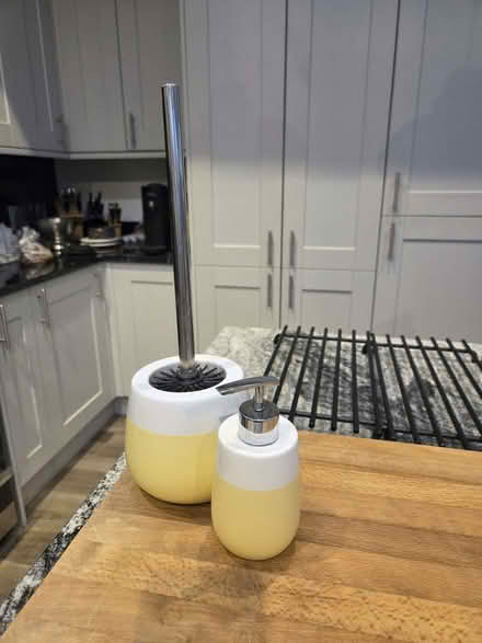 Photo of free Matching Soap Dispenser and Toilet Brush and Holder (Timperley WA15) #1