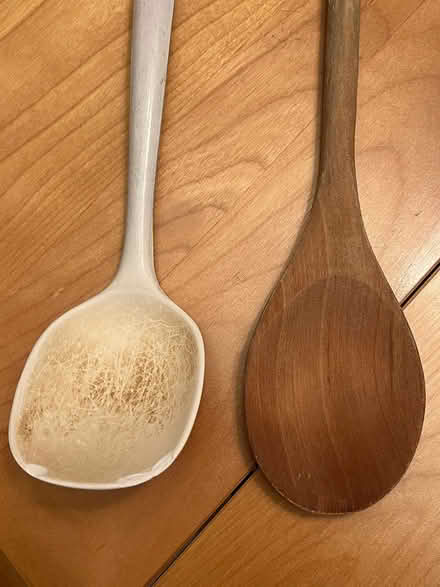 Photo of free Two large spoons and tongs (Hintonburg) #2