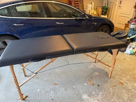 Photo of free ‘Porta-lite’ portable massage table with carrier. (Wimbledon Village SW19) #1