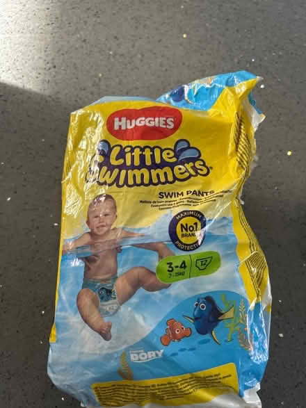 Photo of free 7 swim nappies 7-15kg (Bedford MK41) #1