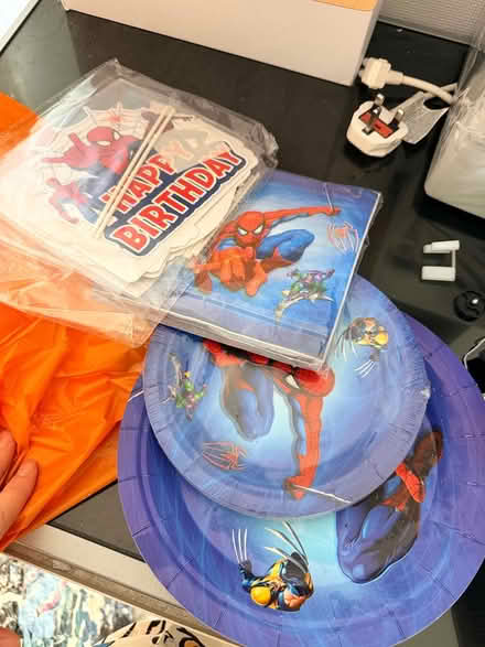 Photo of free Spiderman Party decorations (Colliers wood CR4) #1