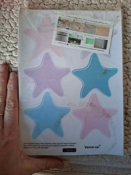 Photo of free Star wall stickers, GU22 (Woking, GU22) #1