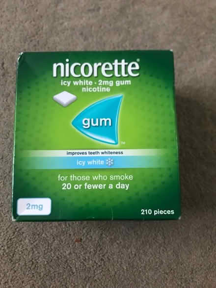 Photo of free Nicorette Gum (Surbiton KT6) #1