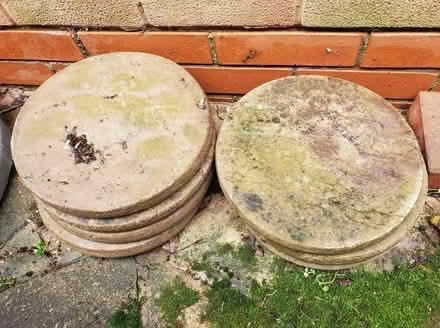 Photo of free Round paving Slabs/Stepping Stones (Woodloes Park CV34) #1