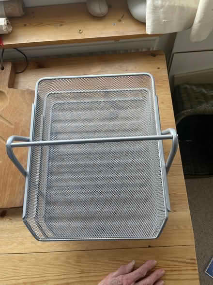 Photo of free Stack of three filing baskets (Balham, SW12) #1