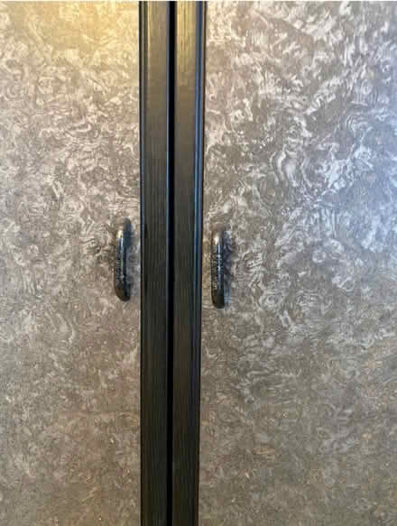 Photo of free Two matching wardrobes silvery grey/ black (Cupar KY15) #3